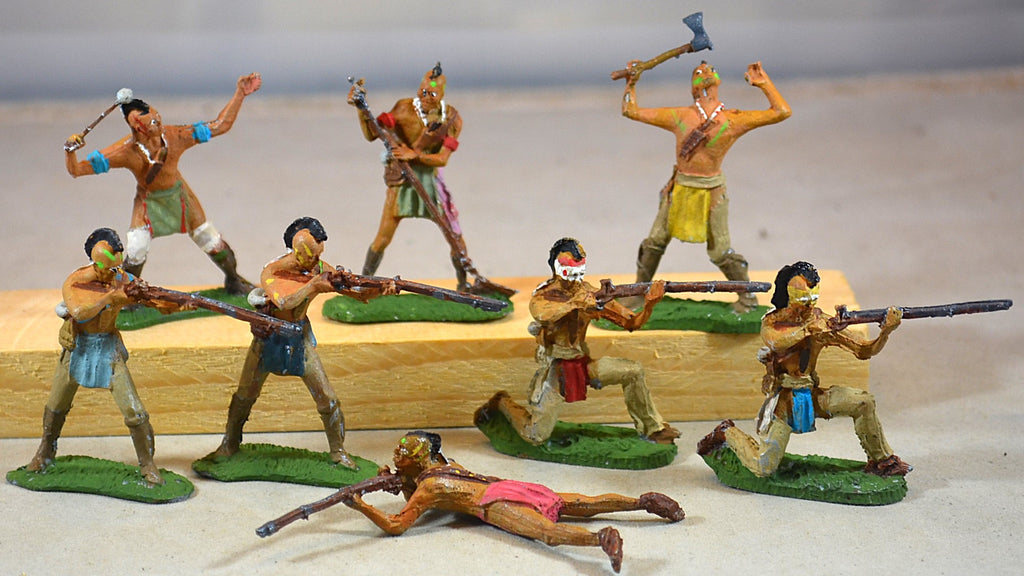 LOD Barzso Woodland Painted Native American Indian Warriors