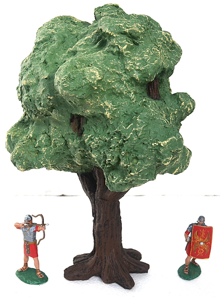 LOD Barzso Hand Painted Small Medieval Oak Tree Sherwood Forest Diorama