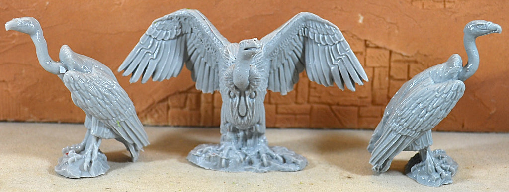 LOD Barzso Vulture Bird 3 Piece Set Gray