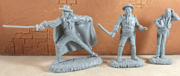 LOD Barzso Zorro Characters 3 PC Set