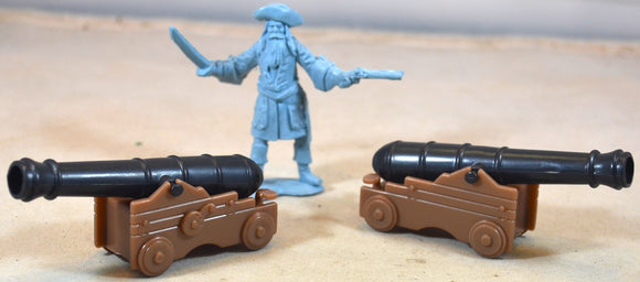 BMC CTS Pirate Naval Fort Cannon 2 Pieces