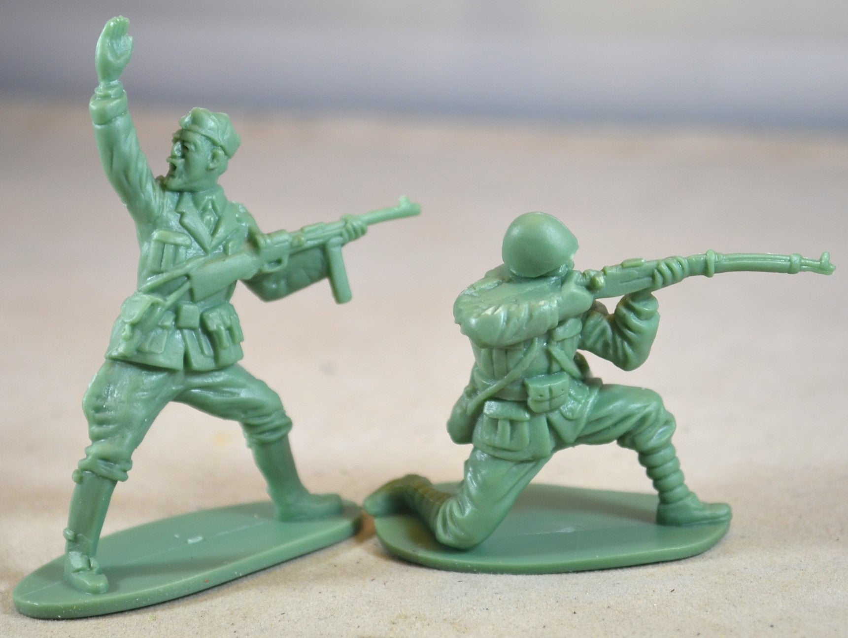 Ww2 Toy Rabbit Classic Toy Soldiers World War II Italian Infantry Light Green ...