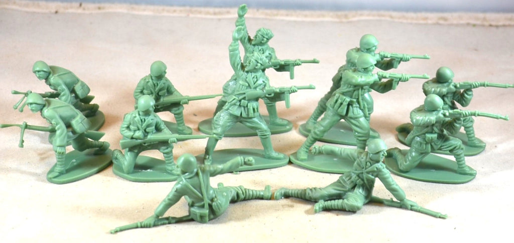 Classic Toy Soldiers World War II Italian Infantry Light Green
