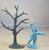 Marx Gray Barren Dead Tree Civil War Playset