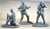 Marx Classic Toy Soldiers WW II German 88MM with 3 Man Artillery Crew