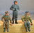 BMC Painted WWII German King Tiger Tank with 3 Figures