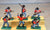 Britains Herald Painted British Napoleonic Infantry