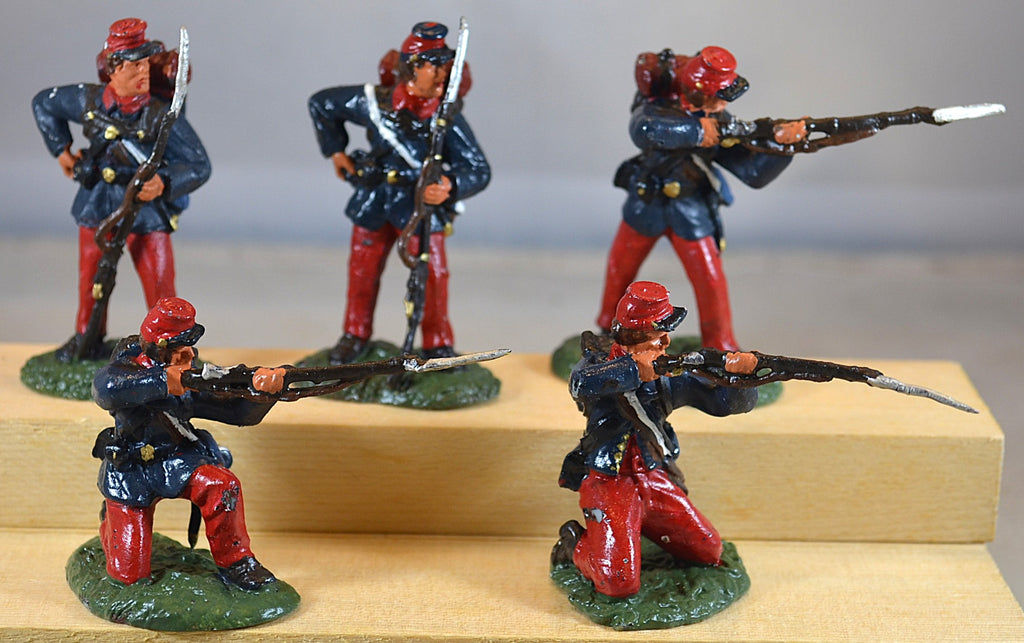 Conte Painted Union 84th New York Infantry 5 PC Set