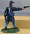 Conte Painted Civil War Union Infantry Officer