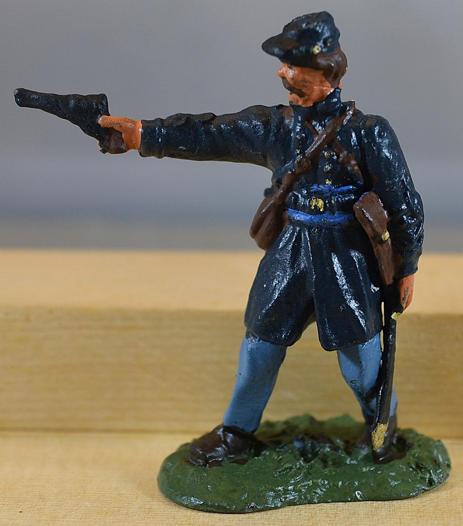 Conte Painted Civil War Union Infantry Officer