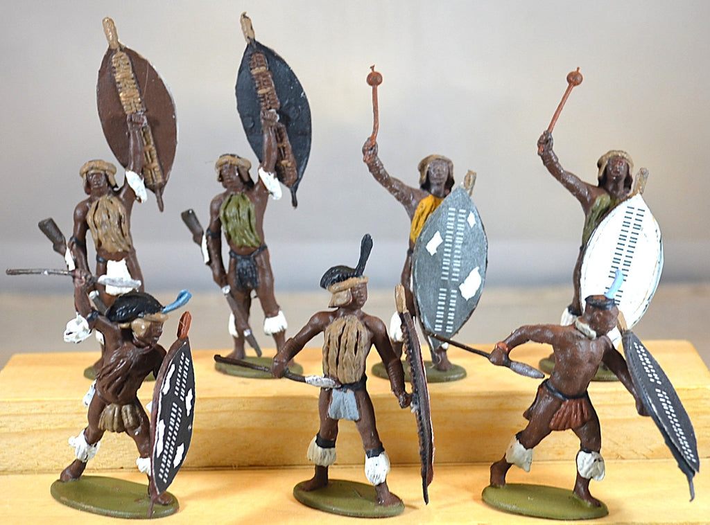 Call to Arms Painted Zulu Warriors Rorke's Drift