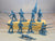 Classic Toy Soldiers Alamo Mexican Napoleonic Infantry Set 1 Metallic Blue