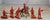 Classic Toy Soldiers American Revolution German Hessians Red