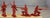 Classic Toy Soldiers American Revolution German Hessians Red
