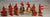 Classic Toy Soldiers American Revolution German Hessians Red