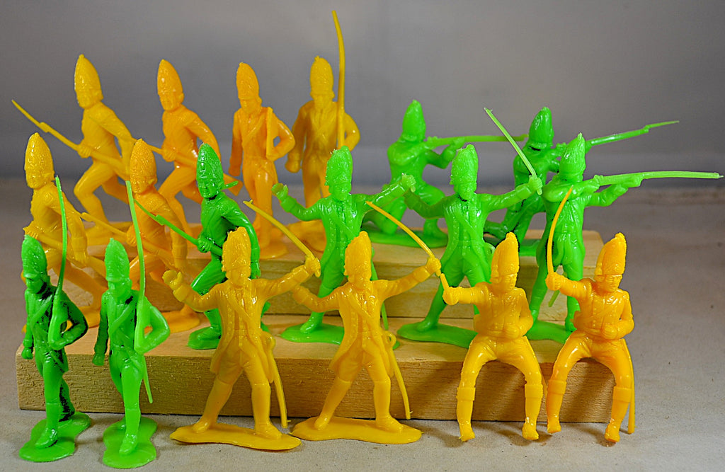 Classic Toy Soldiers American Revolution British Hessian Grenadiers