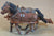 Classic Toy Soldiers Painted Covered Conestoga Wagon with 4 Horses