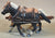 Classic Toy Soldiers Painted Covered Conestoga Wagon with 4 Horses