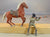Classic Toy Soldiers Painted Frontiersmen Pioneers Alamo Texans Lot 2