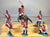 Classic Toy Soldiers Painted American Revolution Hessian Infantry Lot 2