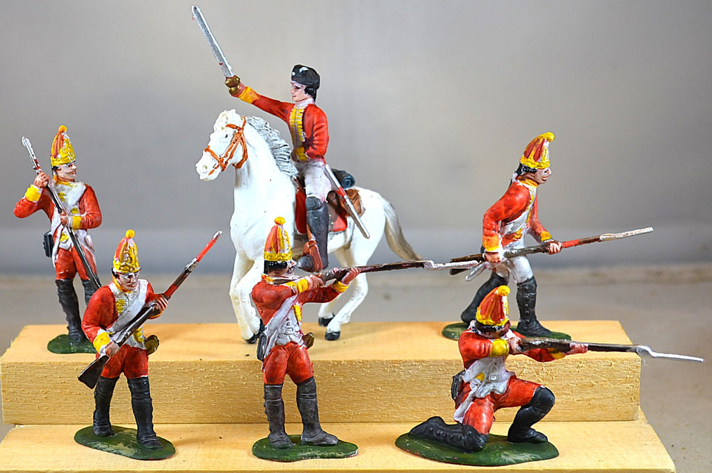 Classic Toy Soldiers Painted American Revolution Hessian Infantry Lot 2