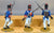 BMC CTS Painted Alamo Mexican Infantry 14 PC set