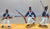 BMC CTS Painted Alamo Mexican Infantry 14 PC set Lot 2