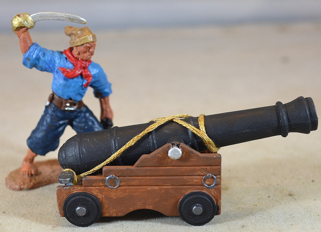 Classic Toy Soldiers Painted Naval Fort Cannon