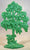 Marx CTS Playset Trees 4 Piece Set