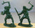 Kit-Soldiers French and Indian War Pioneer Indian Warrior Set Dark Green