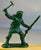 Kit-Soldiers French and Indian War Pioneer Indian Warrior Set Dark Green