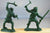 Kit-Soldiers French and Indian War Pioneer Indian Warrior Set Dark Green