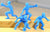 Lido Vintage Blue Baseball Players without Bases 15 PC Set