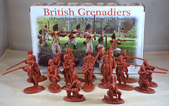 LOD Barzso British Grenadiers Dark Red Boxed Set