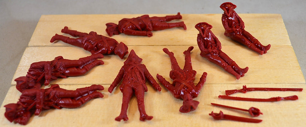 LOD American Revolution British Casualties with Weapons