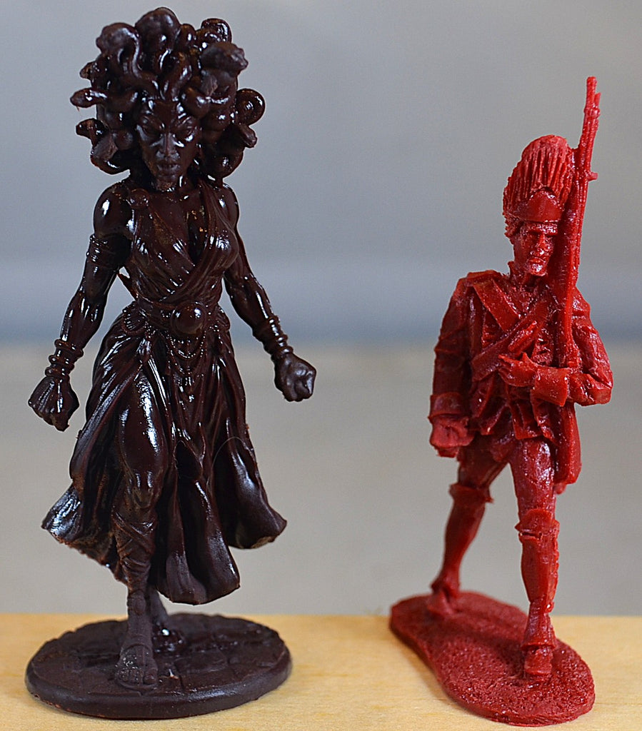 LOD Bronze Age Greek Mythology Medusa Figure Brown