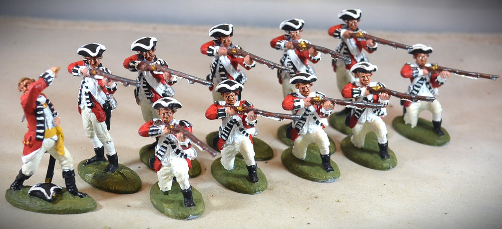 LOD Barzso Painted British Regular Army Firing Line