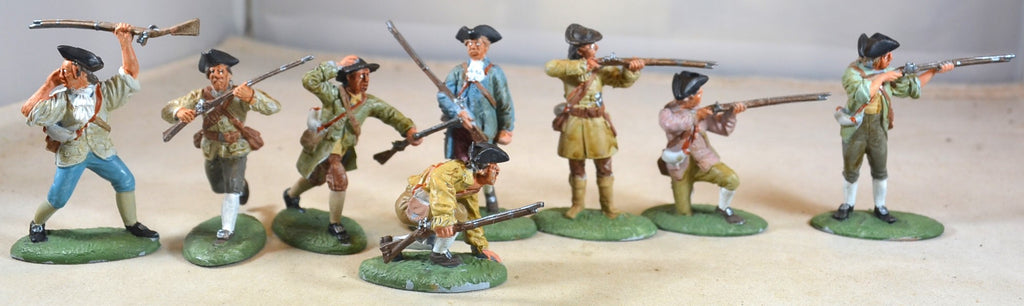 LOD Barzso Painted American Revolution Colonial Minutemen