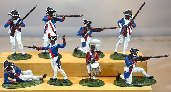 LOD American Revolution Painted Haitian Militia