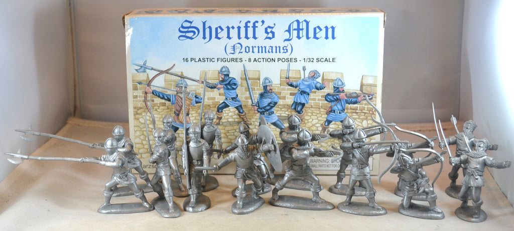 LOD Barzso Sheriff of Nottingham Norman Soldiers Silver Box Set