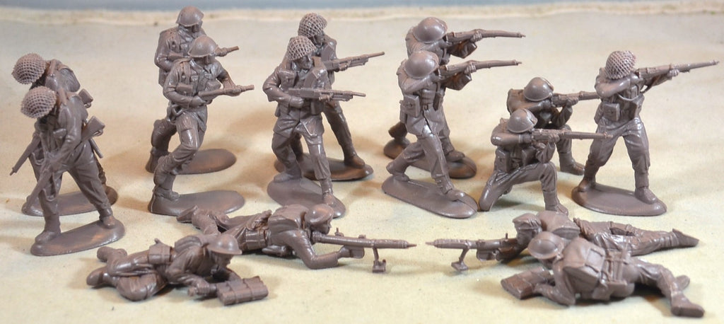Mars WWII British Commonwealth Infantry Troops