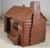 Vintage Mattel CAMP PUTT-PUTT Plastic Log Cabin