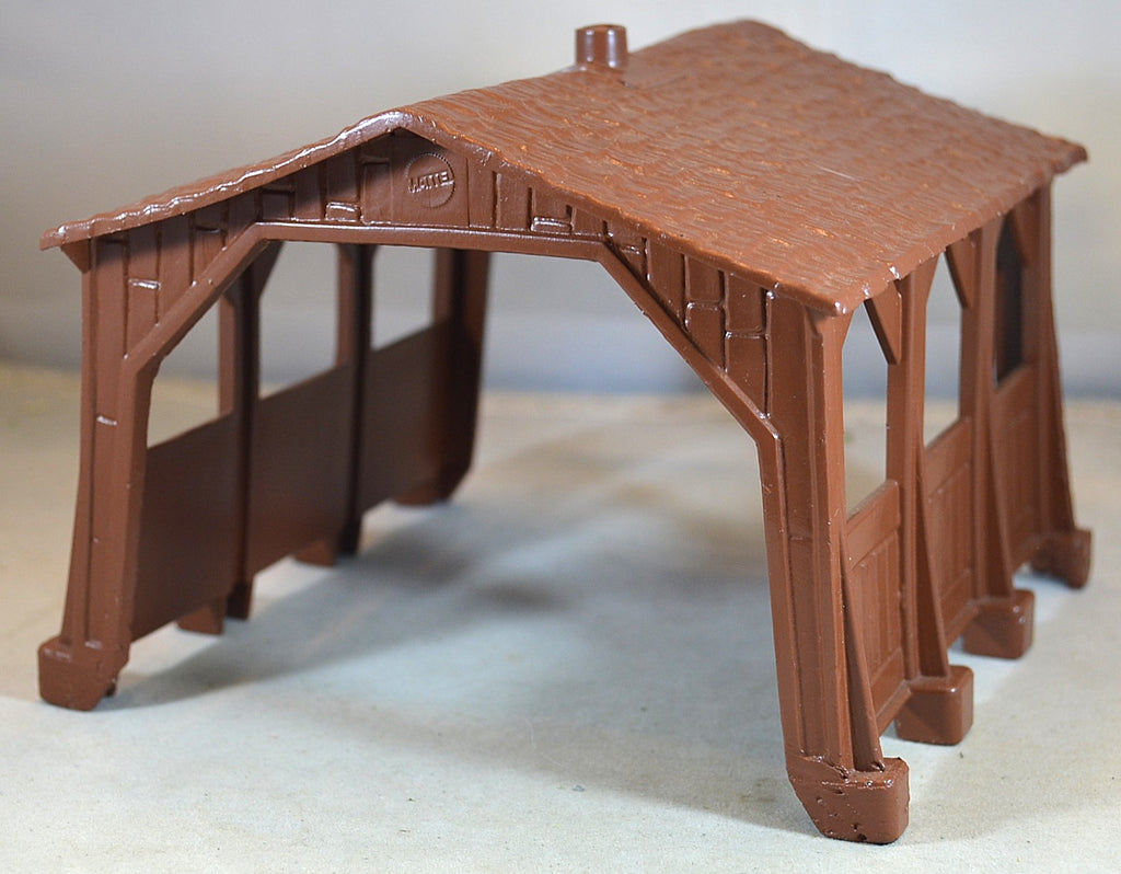 Vintage Mattel CAMP PUTT-PUTT Playset Covered Bridge #7066 1973 Preschool