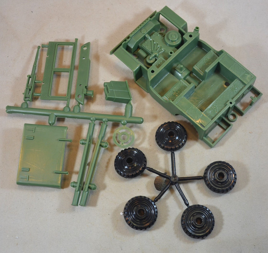 MPC WWII US Jeep with .50 cal Machine Gun – MicShaun's Closet