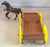 MPC Buckboard Wagon with Single Horse and Driver
