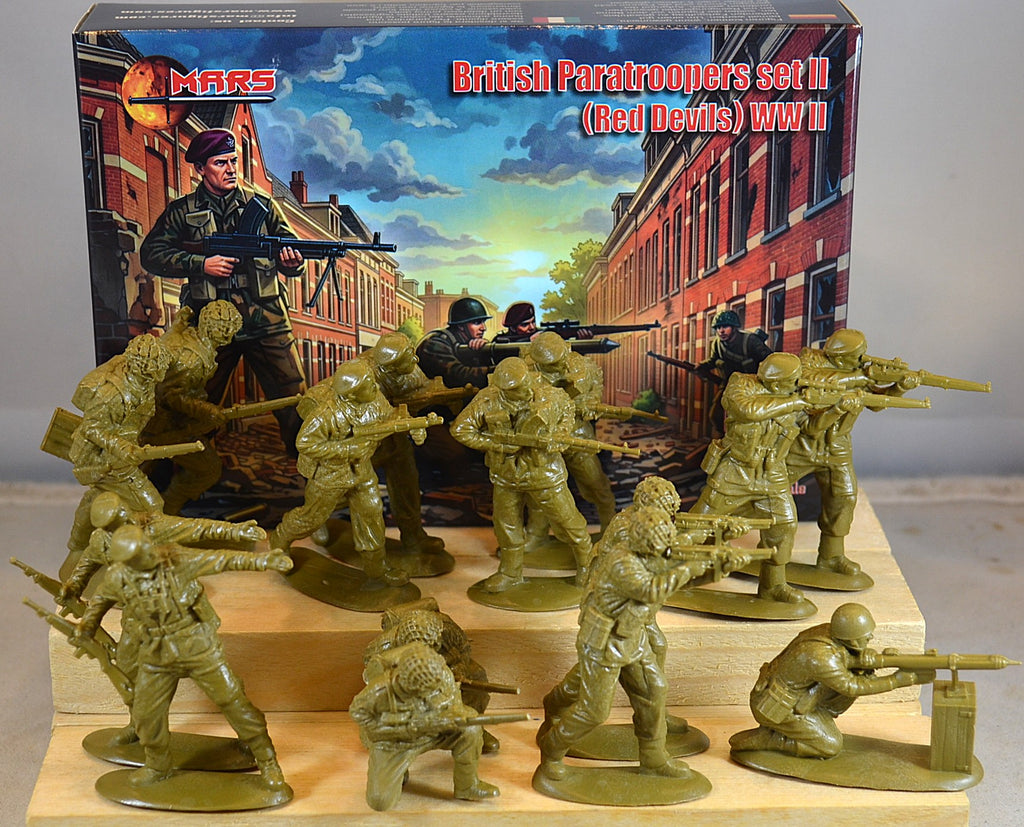 Mars WWII British Paratroopers Set 2 Red Devils D-Day 32057