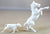 Marx Western Bucking Bronco Horses with Calf
