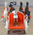 Marx Roman Chariot with Horses and Painted Figure Ben Hur Playset
