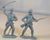 BMC CTS Civil War Confederate Infantry Dark Gray 16 Figures