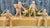 Marx Fort Apache Dearborn Playset Pioneers Settlers Tan